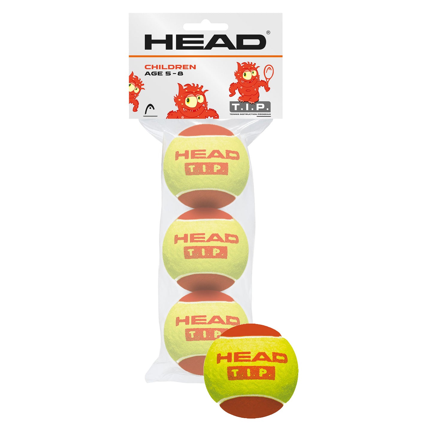 HEAD -  3B HEAD TIP RED - 4DZ