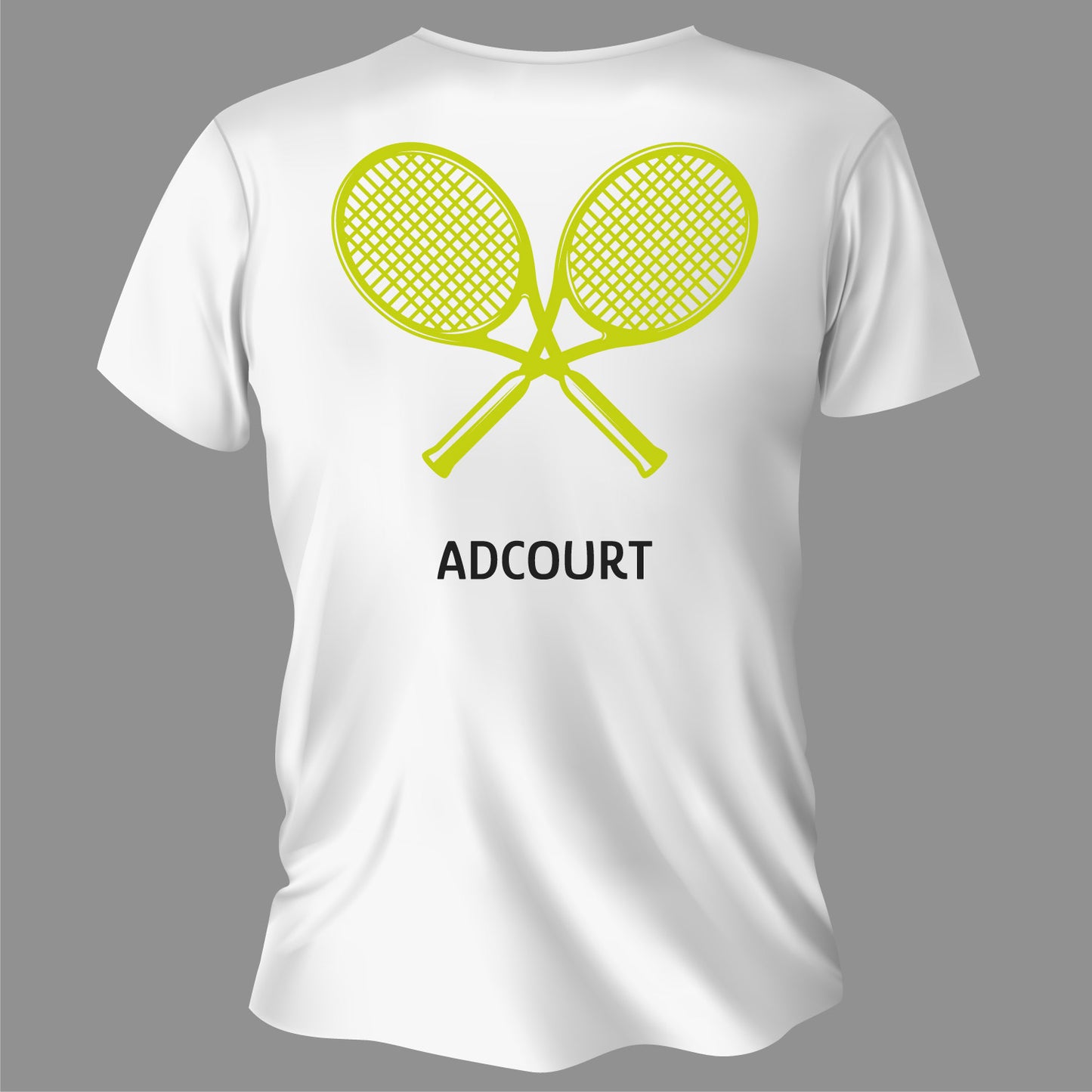 ADCOURT Kids T-Shirt "crossing rackets"