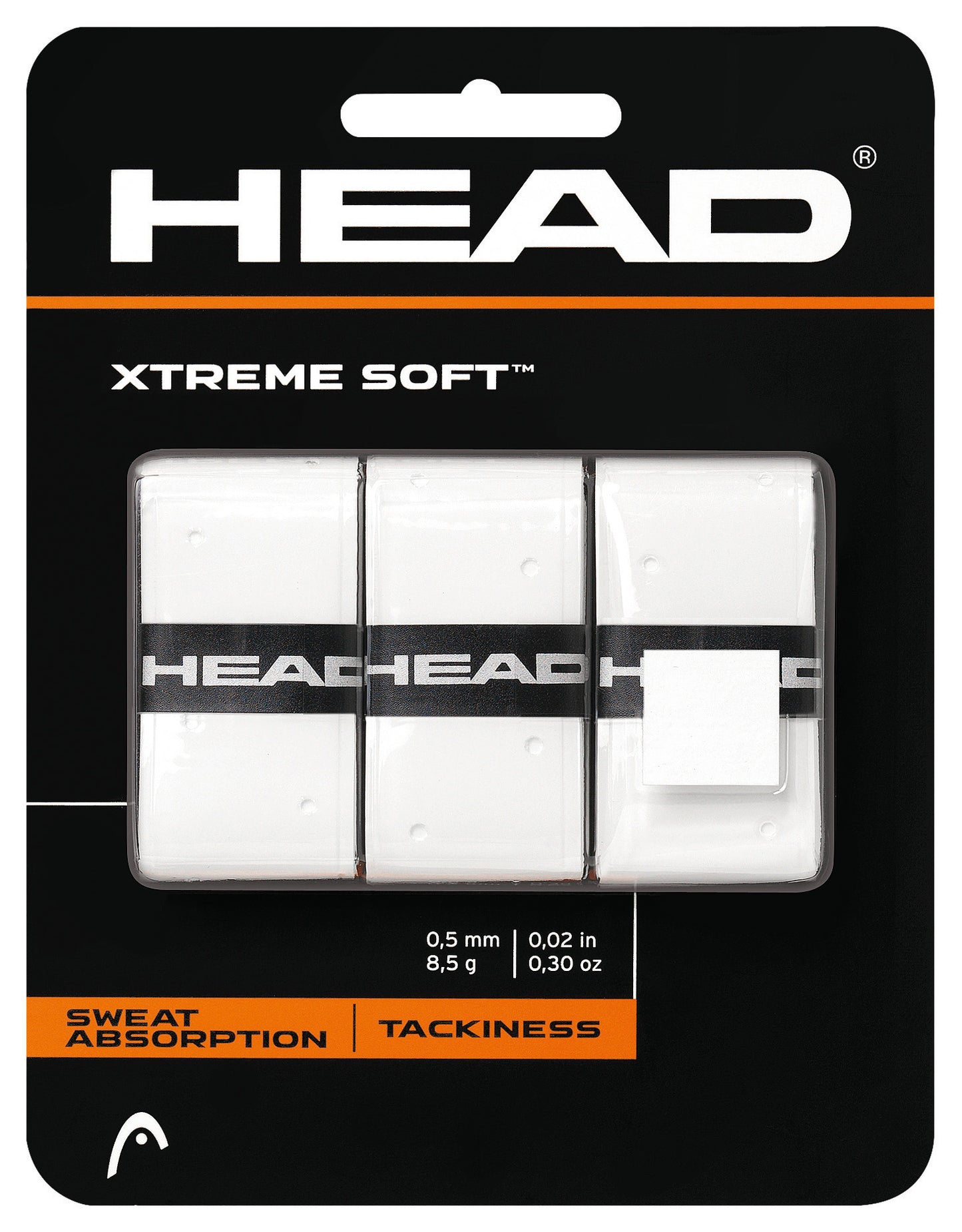 HEAD - XTREMESOFT GRIP 3 PCS PACK (OVERGRIP)